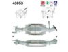 AUSTI GEX8048 Catalytic Converter
